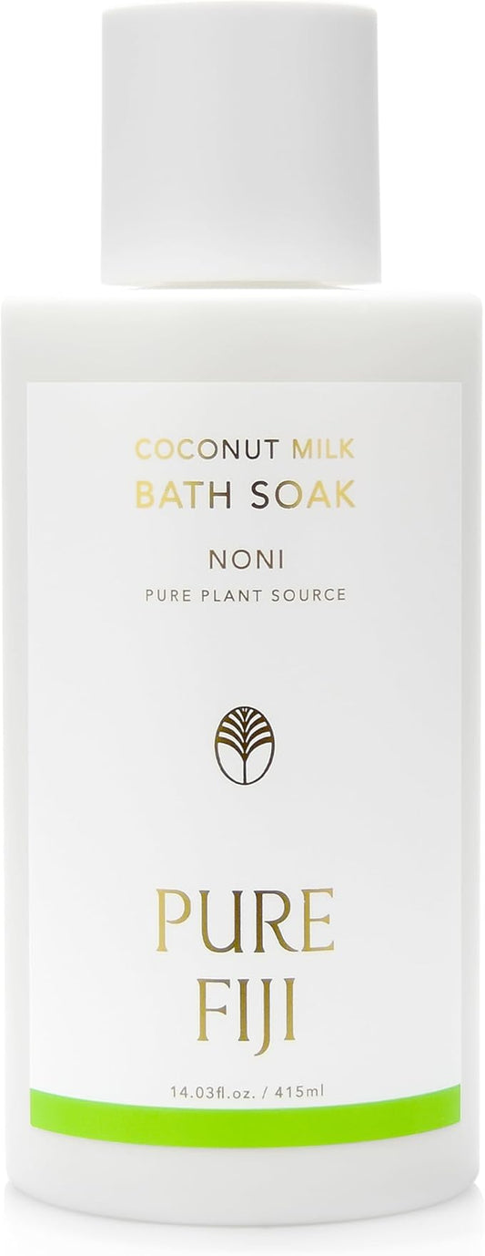 Pure Fiji Coconut Milk Bath Soak, Noni (14oz/415ml)
