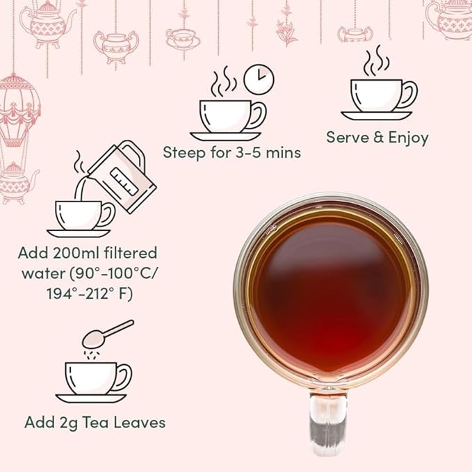 VAHDAM, Oprah's Favorite Tea Gift Sets | 3 Premium Chai Teas in Golden Tin Caddy Gift Box | Exotic Chai Tea Blends | Gluten Free, Non GMO | Gifts for Men And Women - Bloomnest