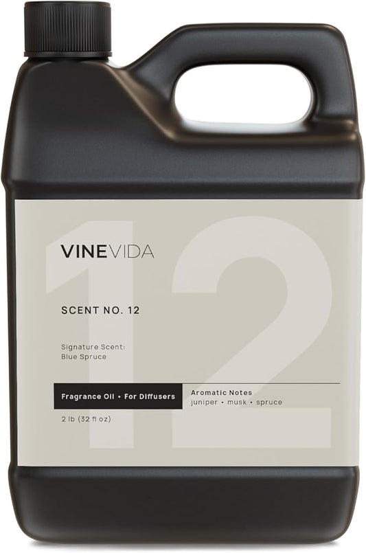 VINEVIDA [32 Fl Oz] Blue Spruce Fragrance Oil for Cold Air Diffusers, Essential Oils for Diffuser Oil Refill & Air Freshener Room Spray - Bloomnest