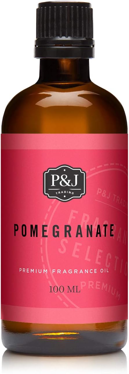 P&J Trading Fragrance Oil | Pomegranate Oil 100ml - Candle Scents for Candle Making, Freshie Scents, Soap Making Supplies, Diffuser Oil Scents - Bloomnest