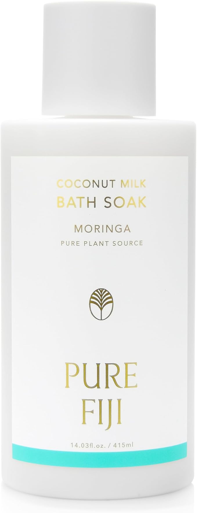 Pure Fiji Coconut Milk Bath Soak, Moringa (14oz/415ml)