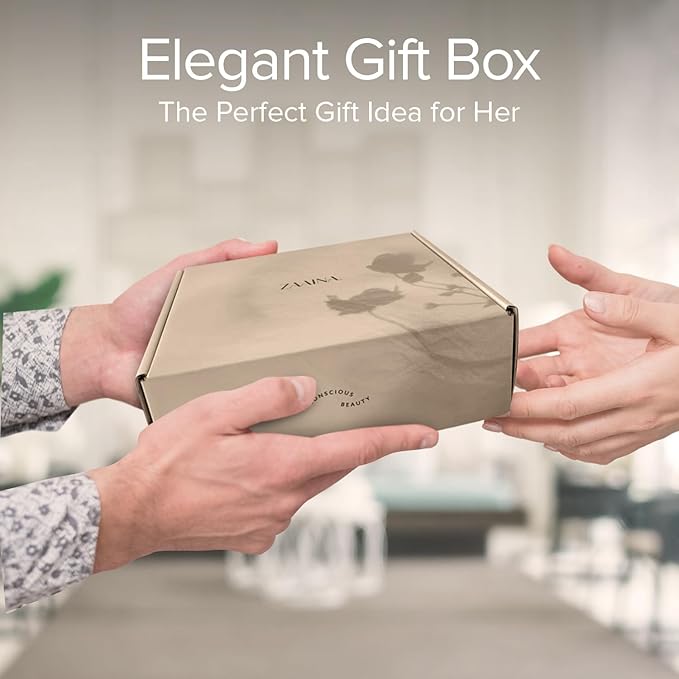 ZAAINA Wellness Spa Box - Relaxing Spa Gifts for Her, Valentine Gift Basket for Women, Self Care Kit for Mom Wife Friend, , Pampering Home Spa Gift Basket, Birthday Gifts for Women