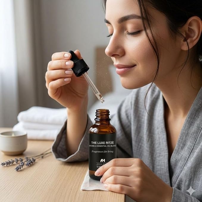Hotel Scent Oil Inspired by The Ritz Carlton Hotel - Luxury Citrus Diffuser Oil - Ritz Carlton Scent Diffuser Oil - Hotel Scents for Home - 20mL Glass Bottle & Dropper for Waterless Diffusers ANTALHAYAT