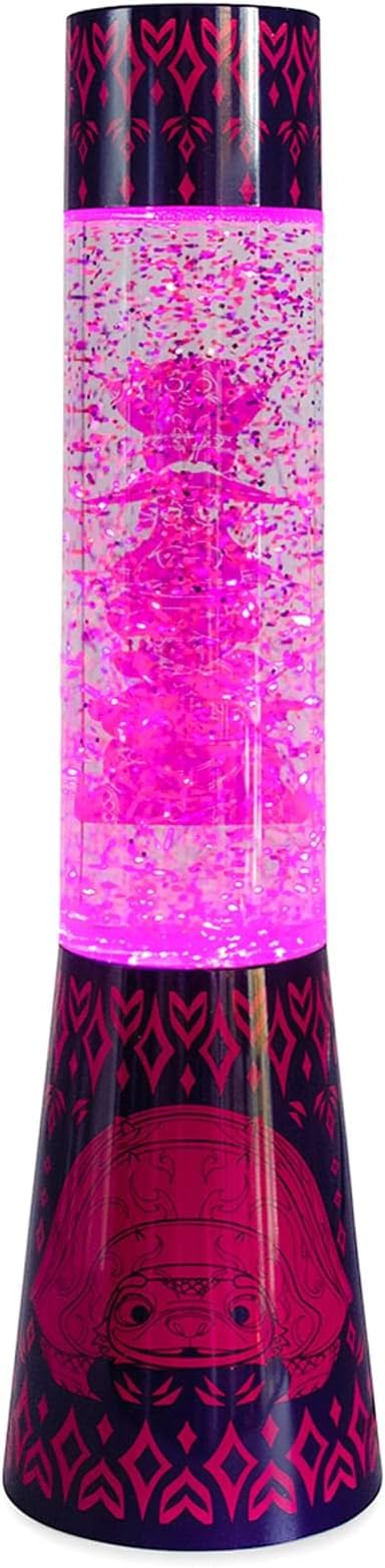 Disney Raya and the Last Dragon Ongi 13-Inch Glitter Motion Mood Light | Nightstand Table Lamp with LED Light for Bedroom, Desk, Living Room | Home Decor Room Essentials, Cute Gifts And Collectibles - Bloomnest