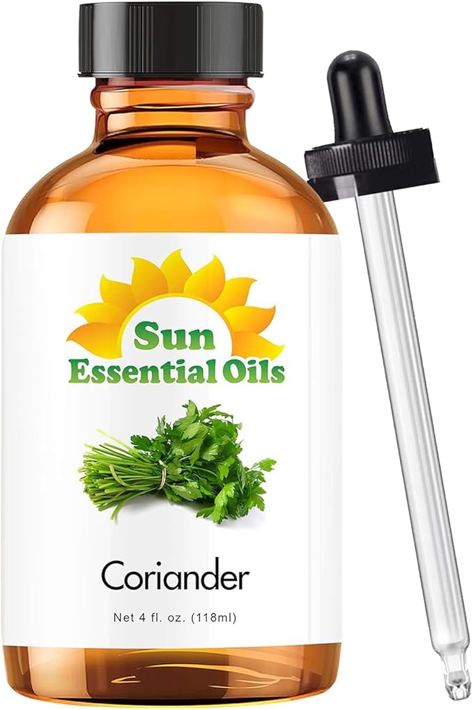 Sun Essential Oils 4oz Coriander Essential Oil – Aromatherapy Oil - Bloomnest