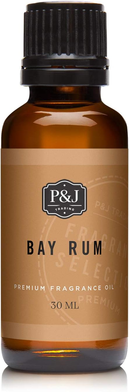 P&J Trading Fragrance Oil | Bay Rum Oil 30ml - Candle Scents for Candle Making, Freshie Scents, Soap Making Supplies, Diffuser Oil Scents - Bloomnest