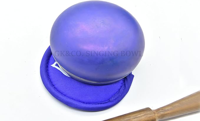 GK&CO. 3 Inch Chakra Tibetan singing bowls set, choose your favorite chakra bowl, improve your chakra meditation practice (The 3rd Eye Chakra) - Bloomnest