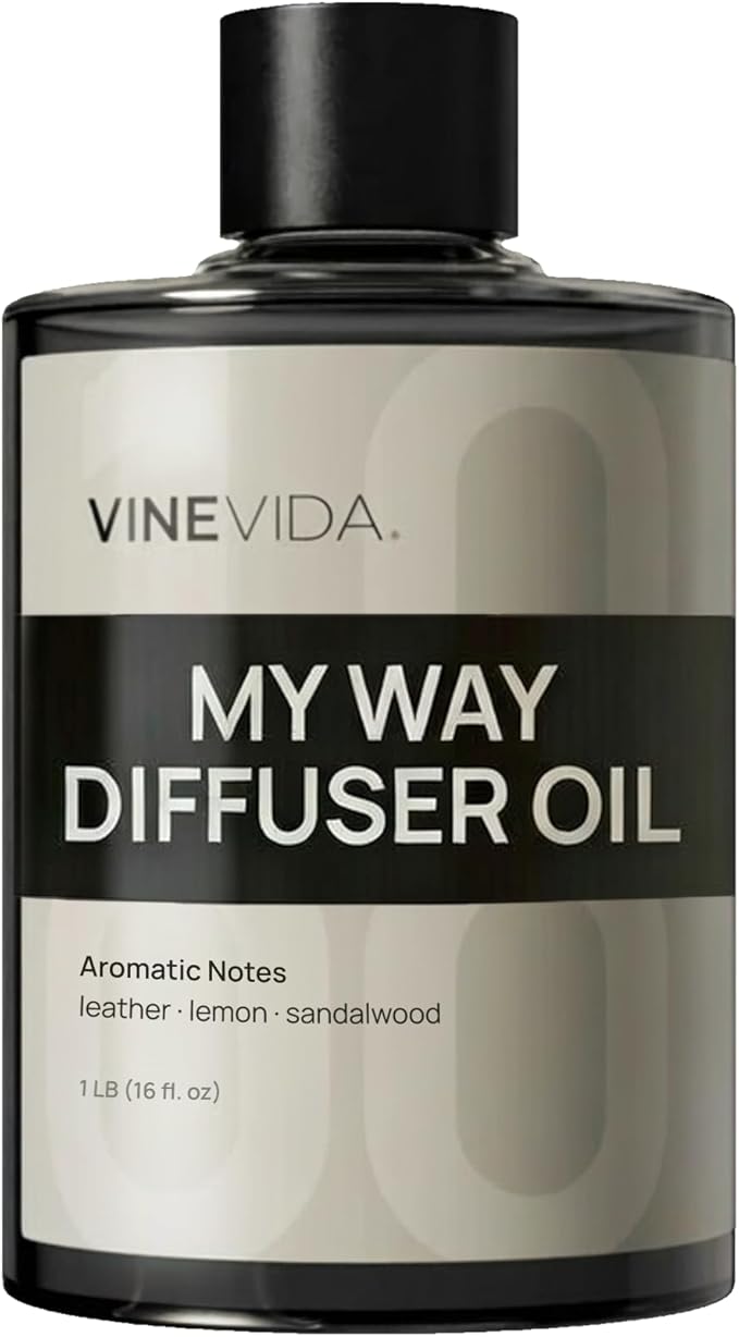 VINEVIDA [16 Fl Oz] My Way Diffuser Oil | Hotel Scent Inspired by The One Hotel | Scents for Cold Air Diffuser - Waterless Diffuser Oil - Bloomnest