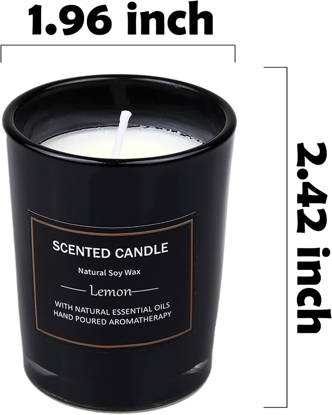 12pcs 2.5oz Scented Candles Gift Set Soy Wax Decorative Candles for Home. - Bloomnest