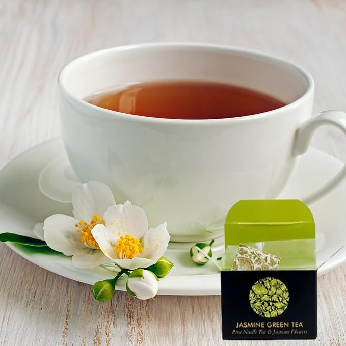 Ceremonie Tea Gourmet Variety Sampler Pack - Collection of 10 Assorted Single Serve Flavors - 20 Petite Mini Cubes with 2 Cubes of each Flavor - Ideal Gift for Tea Lovers - Bloomnest