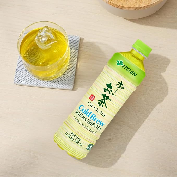 ITO EN Oi Ocha Matcha Green Tea Unsweetened, 16.9 Ounce Bottle (Pack of 12), Sugar Free - Bloomnest