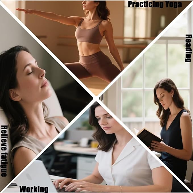 Tabletop Fountain 3-Tiers Leaf: Small Indoor Waterfall Fountains with Rocks - Lotus Waterfall Fountain Zen Fountains Blue