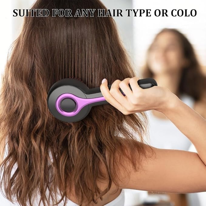 Electric Scalp Massager Comb, Multi-Function Massager Brush for Hairs Care, Scalp Brush with Hair Oil Applicator, IPX7 Waterproof, Heated Hair Massager for Home Relaxation and Travel Use CYTJ