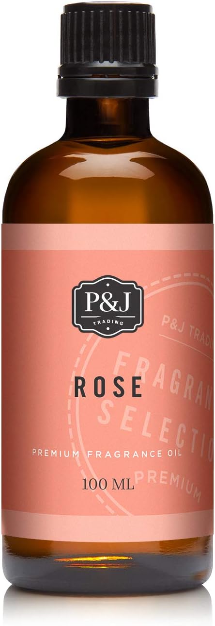 P&J Fragrance Oil - Rose 100ml - Candle Scents, Soap Scents, Diffuser Oil, Aromatherapy - Bloomnest