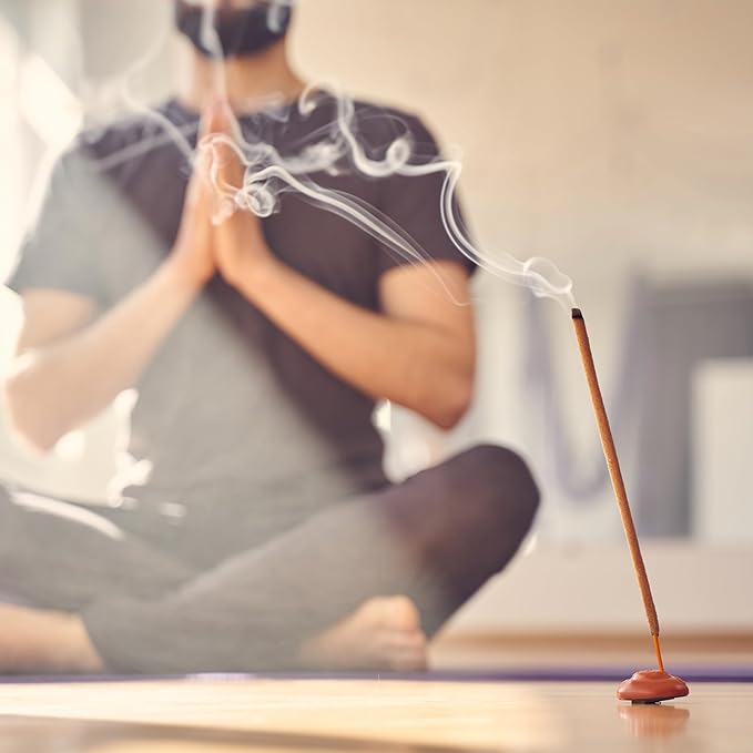 Mix Copal Aztec Incense 40 Sticks Mexico, Palo Santo, Myrrh, Cinnamon, Sandalwood for Yoga & Spiritual Cleansing - Pure Copal Resin Incense for Purifying Energy & Relaxation, JAGUARBIRD Bloomnest