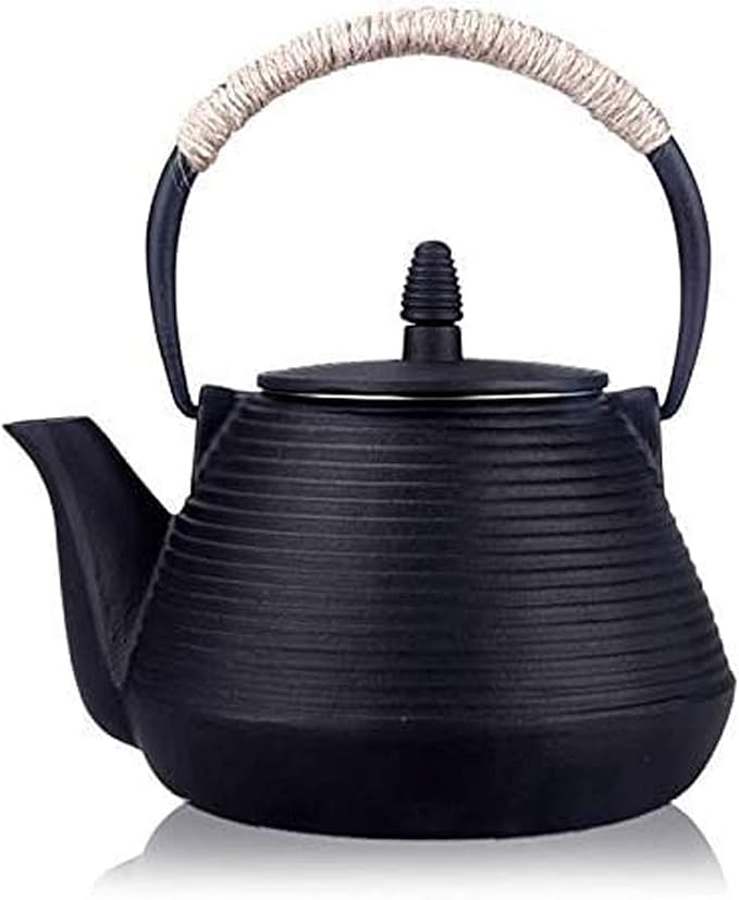 suyika Japanese Tetsubin Tea Kettle Cast Iron Teapot with Stainless Steel Infuser 30 oz/900 ml - Bloomnest