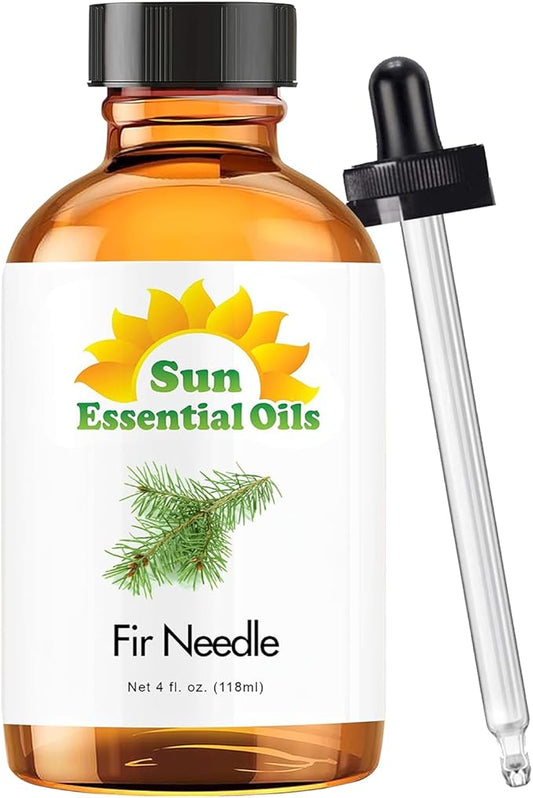 Sun Essential Oils 4oz - Fir Needle Essential Oil - 4 Fluid Ounces - Fir Needle Oil - Bloomnest