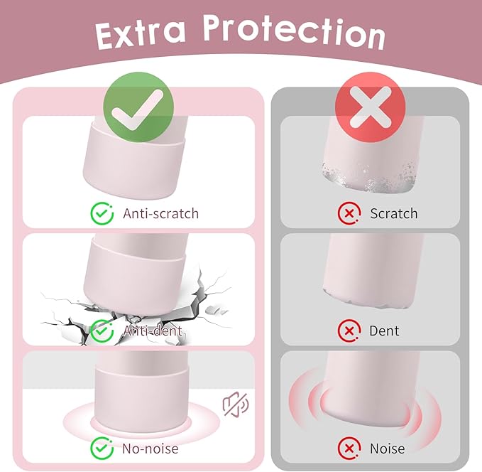 2PCS Silicone Water Bottle Boot, Compatible with Owala 24oz 32oz 40oz, Protective Anti-Scratch & Anti-Dent No Noise Sleeve Cover for FreeSip/Twist/Flip Water Bottles (Dreamy Field, 32oz) BKBY