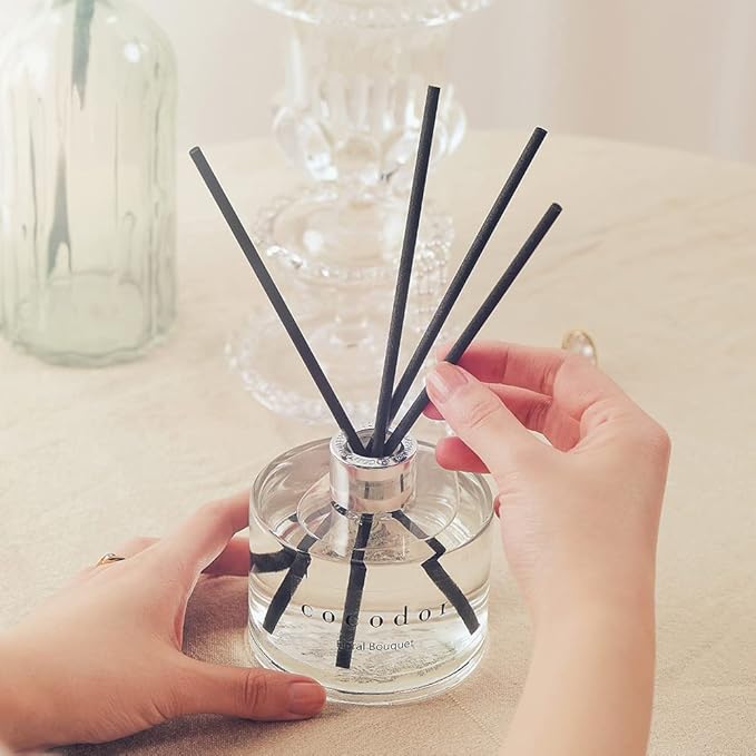 COCODOR Signature Reed Diffuser Set/Refreshing Air / 6.7oz /2 Pack/Home Fragrance Diffuser, Oil Scent Diffuser for Bathroom Shelf Decor - Bloomnest
