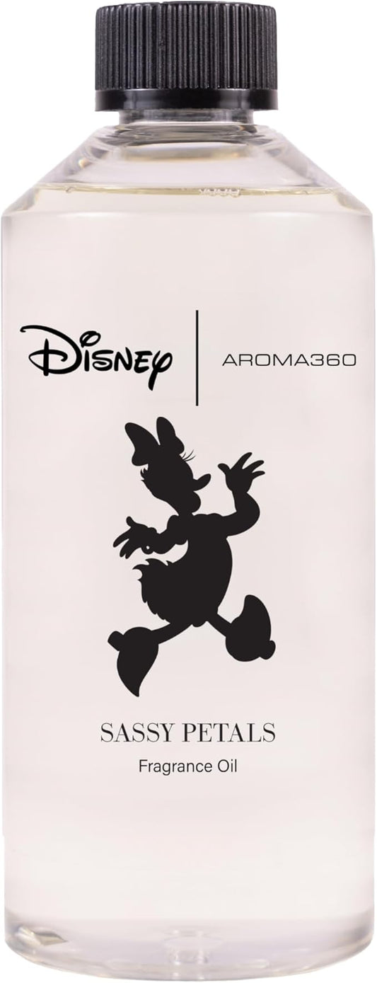 Aroma360 | Disney | Sassy Petals Fragrance Oil Blend | Daisy Duck | Luxury Aromatherapy Scent Diffuser Oil | Bergamot, Rose and Amber 16.9 fl oz, 500 mL - Bloomnest