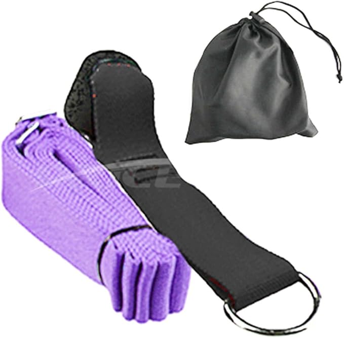 Adjustable Leg Stretcher Lengthen Ballet Stretch Band - Easy Install on Door Flexibility Stretching Leg Strap Great Cheer Dance Gymnastics Trainer Stretching Equipment Taekwondo Training - Bloomnest