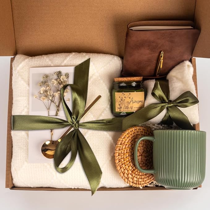 Anforsun Birthday Gifts for Women Self Care Gifts Get Well Soon Gifts, Care Package Gifts Basket for Women Mom Her Best Friends Sister Wife Girlfriend, Coworker - Bloomnest
