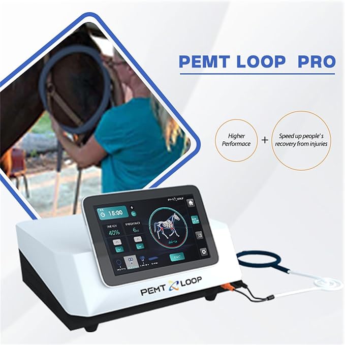 Magnetic Horse PEMF Therapy Devices, PEMF PRO PEMT Loop, Pulse Electromagnetic PEMF Therapy Machine, for Animals Pain Management Aniwini