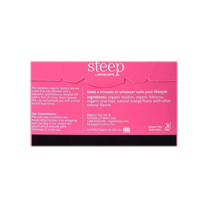 Steep Herbal Tea Bags, 20/Box (17713) - Bloomnest