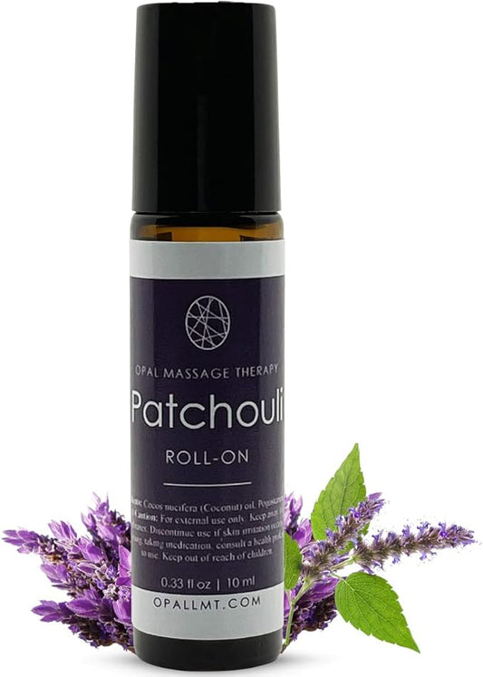 Premium Essential Oil Roll On Opal Massage Therapy (Patchouli) - Bloomnest