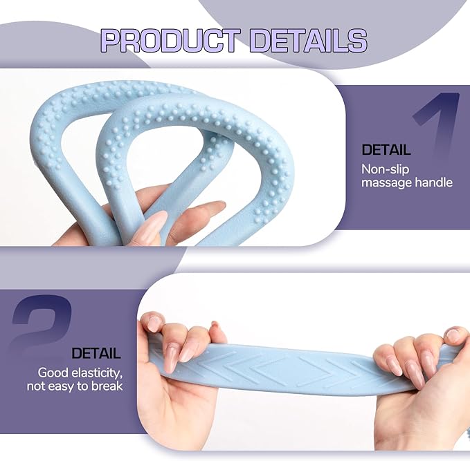 Figure 8 Resistance Band, Resistance Bands for Working Out Chest Arm and Shoulder Stretch Exercise Equipment for Yoga, Pilates, Stretching Daily Training is Easy to Carry - Bloomnest