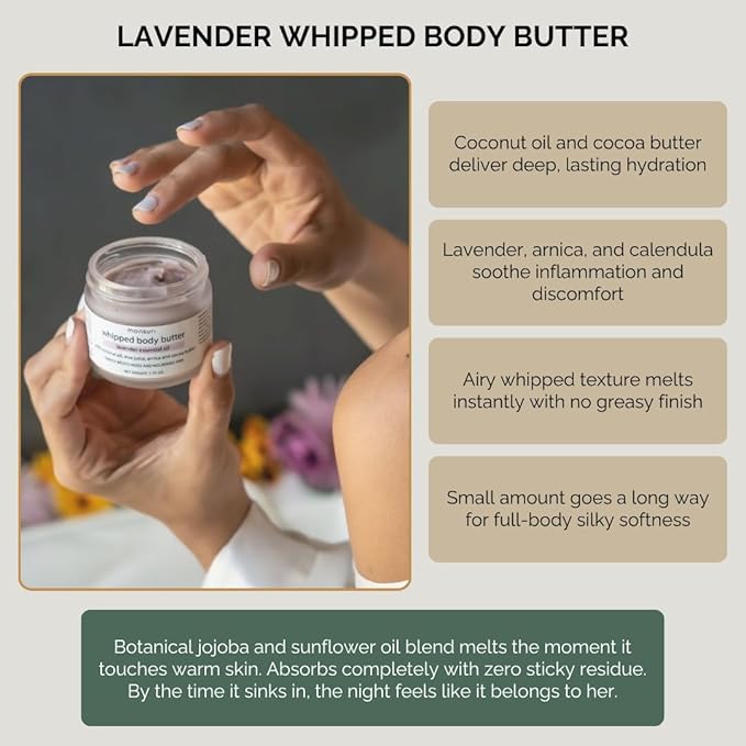 Relaxing Bath Gifts for Mom | Wind-Down Ritual with Lavender Candle, Bath Bomb, Soak, Body Butter, Oatmeal Soap Bar - Mom Birthday Gifts for Women, Self Care Package, Mother's Day Gifts - Bloomnest