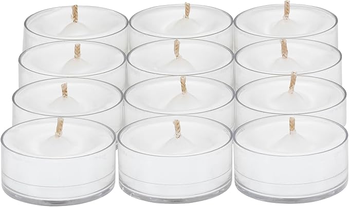 PartyLite Gift Set of 12 Universal Tea Lights, Iced Snowberries Scented, Notes of Apple,Cranberry, Peach, Strawberry, Berry, Vanilla & Musk, 4-6 Hour Burn Time, Luxurious & Rich, Perfect for Gifting - Bloomnest
