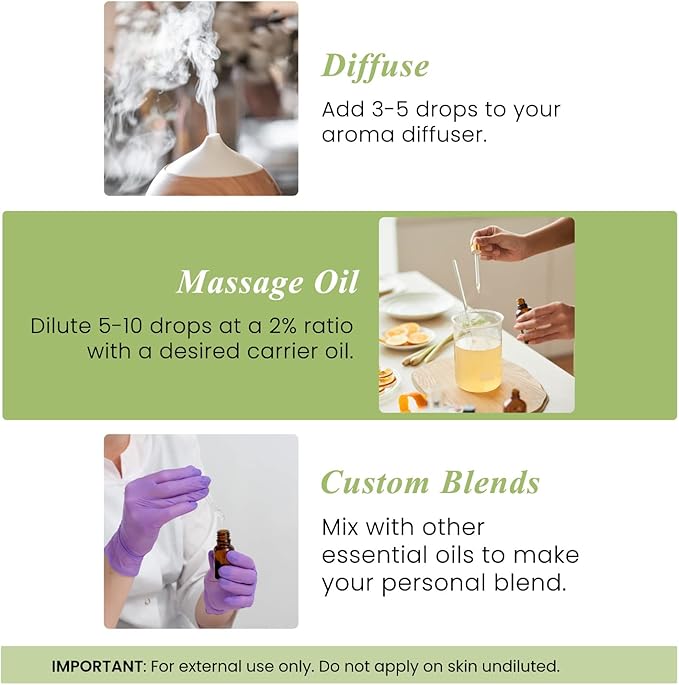 Handcraft Blends Peppermint Essential Oil – Huge 4 Fl Oz – 100% Pure and Natural – Premium Grade Essential Oil for Diffuser and Aromatherapy, Skin, Massage, Candle and Soap Making Fragrance - Bloomnest