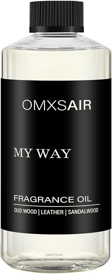 My Way Hotel Diffuser Oil & waterless Diffuser Essential Oil Home & Office Luxury Scents 500ml - Comforting Sandalwood, Cedarwood & Iris - Aromatherapy Oil Blends Premium Fragrance Oils for Diffuser - Bloomnest