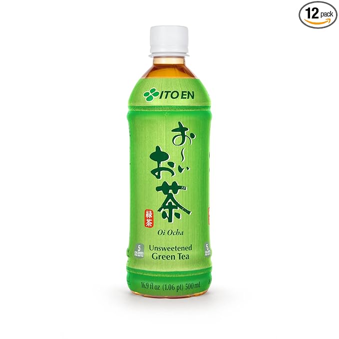 Ito En Tea Oi Ocha Green Tea, Unsweetened, 16.9 Ounce (Pack of 12) - Bloomnest