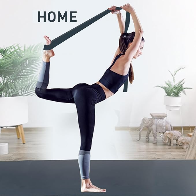 Resistance Bands,Professional Long Non-Latex Elastic Stretch Bands,Exercise Bands for Physical Therapy, Yoga, Pilates, Rehab, at-Home or The Gym Workouts, Strength Training - Bloomnest