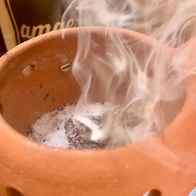 Purify Your Space Blend, Forest Scent, Menthol, Lemongrass, White Sage and Rosemary.- Natural Resin, Essences & Herbs Mix, 1.19 Ounces. AmaeIncense