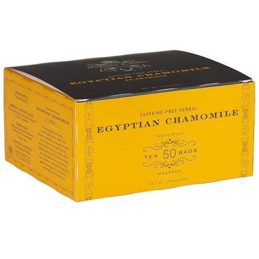 Harney & Sons Herbal Tea, Tea Bags, Chamomile, 50 Count - Bloomnest