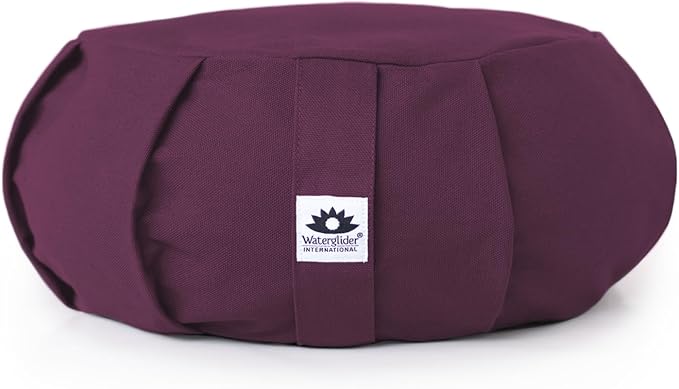 Zafu Meditation Cushion - Eclipse line - Removable Cover and Buckwheat Fill