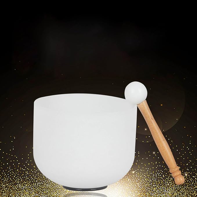 Tyenaza Crystal Bowl Mallet, Silicone Wood Singing Sound Striker Musical Instrument Yoga Accessories for Playing Crystal Singing Bowl Sound Meditation - Bloomnest