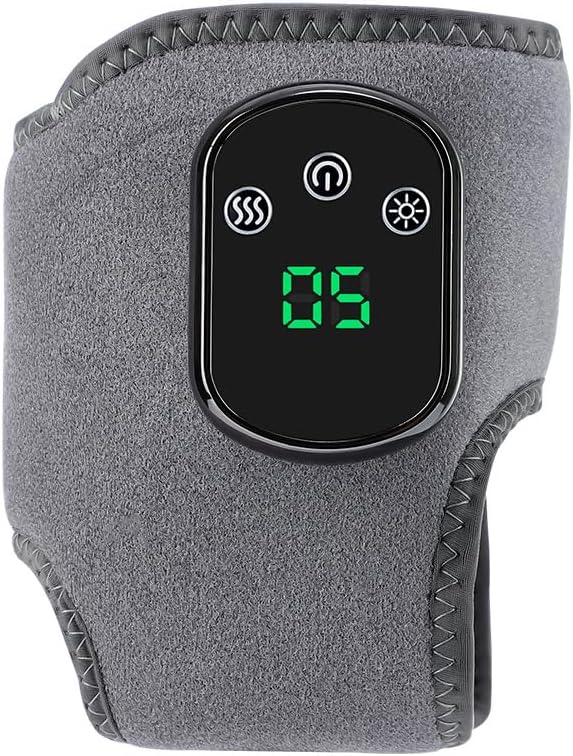Portable Foot and Ankle Massager with Heat – 3-Speed Vibration & 5-Temperature Settings, Wireless for Pain Relief, Swelling, Plantar Fasciitis, Travel & Home Use (2) - Bloomnest