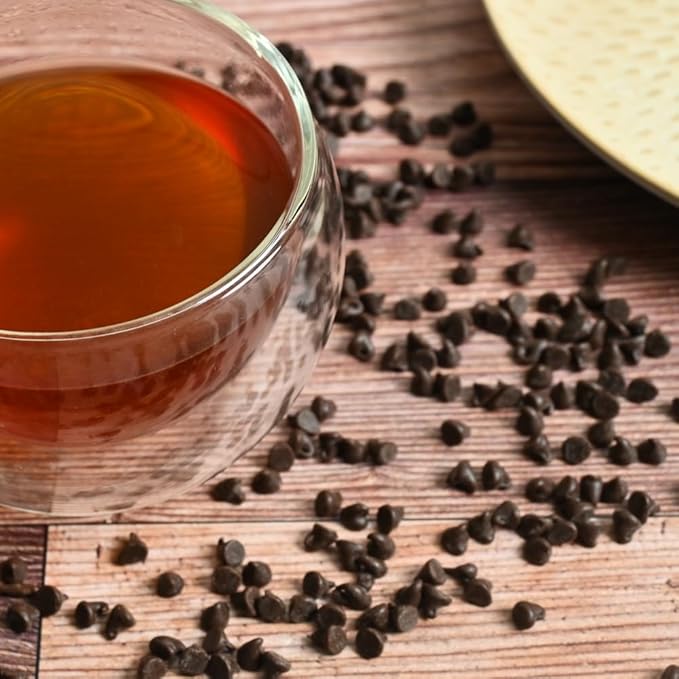 Organic Positively Tea Company, Mint Chocolate Chip, Black Tea, Loose Leaf, 4 Ounce - Bloomnest