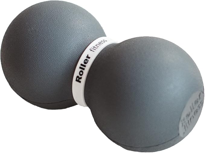 Fitness Infinity Roller, Peanut Foam Massage Ball, Large 8-Inch Double Exercise Roller (Gray - Standard) - Bloomnest