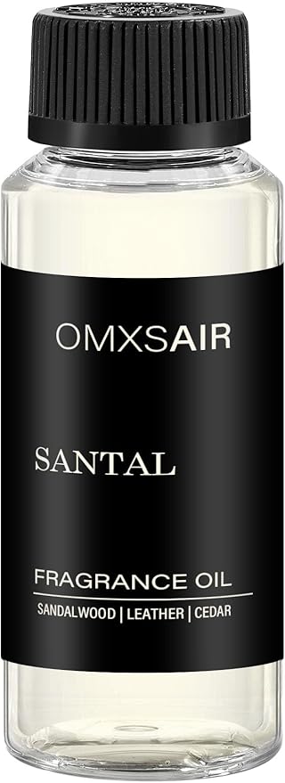 Hotel Scnet Diffuser Oil Santal 4.1 Fl (120ml) - Air Freshener Hotel&Car,Home- Luxury Essential Oils for Diffuser Refill - Longer Lasting, Stronger Scent-Suitable for waterless diffusers - Bloomnest