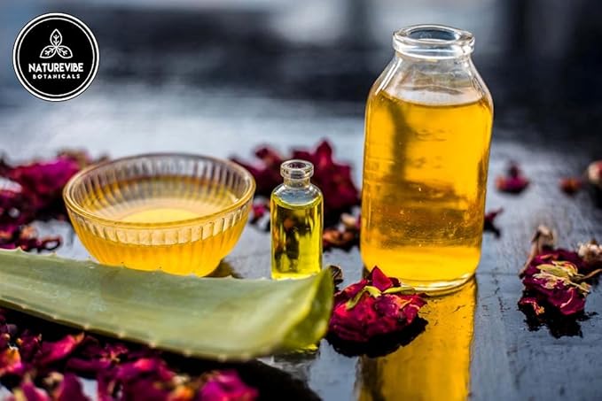Naturevibe Botanicals Aloevera Oil 32 Ounces | 100% Pure and Natural | Great for Skin Care and Hair Care - Bloomnest
