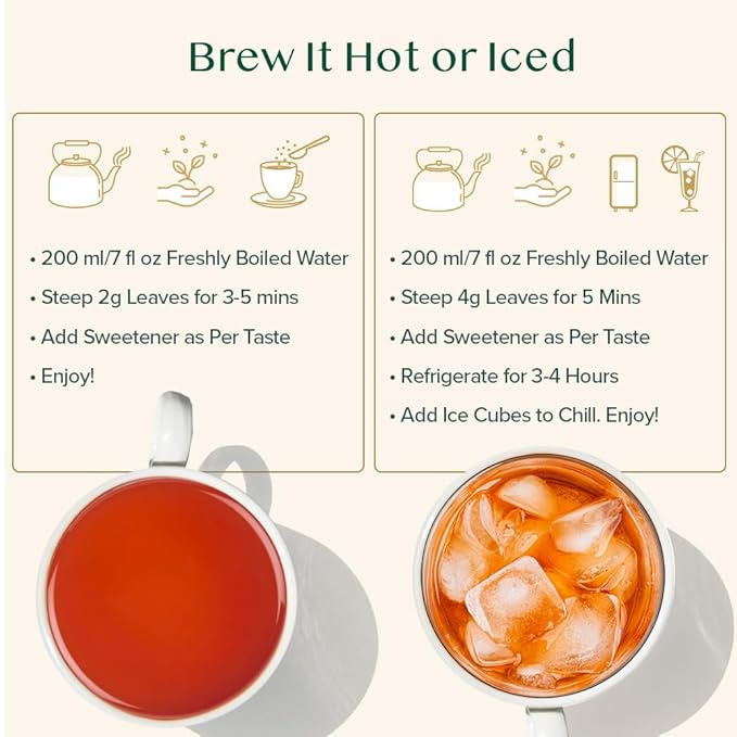 VAHDAM, Fresh Harvest Assam Tea Leaves with Golden Tips, 3.53oz (50 Cups) Strong, Malty & Rich - Exotic Assam Tea Loose Leaf | Pure Assam Black Tea | English Breakfast Tea - Bloomnest