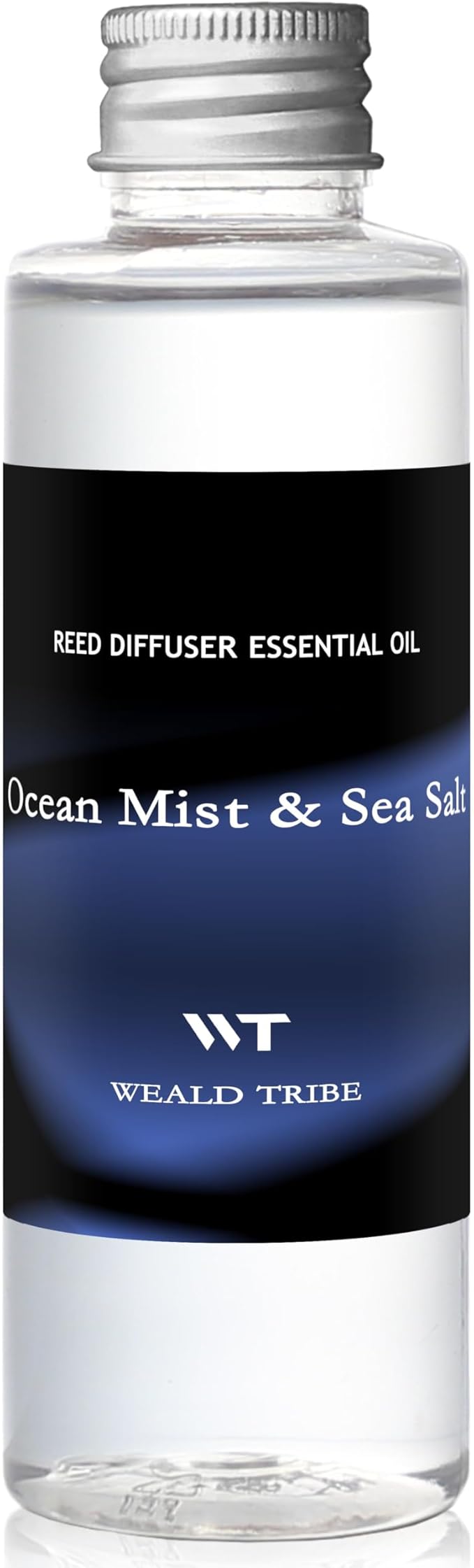 WEALD TRIBE Stick Diffuser Set, Diffuser Oil Refill, Stick Diffuser | Ocean Mist & Sea Salt Scent 4 fl oz(120ml) Home Fragrance Defusers | Scented Essential Oil Diffuser Sets with 6 Sticks - Bloomnest