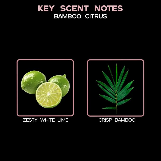LOVSPA Bamboo Citrus Diffuser Oil - Luxury Essential Oils for Diffuser Refill & Air Freshener Room Spray - Long-Lasting & Natural Home Fragrance, Scented Oil for Diffusers, USA Made, 4oz - Bloomnest