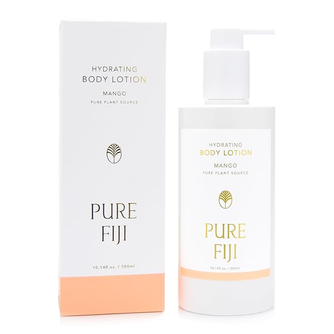 PURE FIJI Hydrating Body Lotion, Mango (10.14 Fl.Oz /300ml)