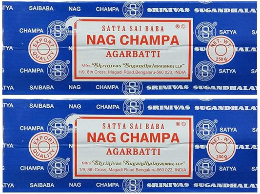 Satya Nag Champa 500g Bulk Incense Sticks for Outdoor Indoor Bedroom Worship Fragrance Stick for Positivity Meditation, Relaxation, Yoga, Healing (Approx 500 Sticks) Giftbrit